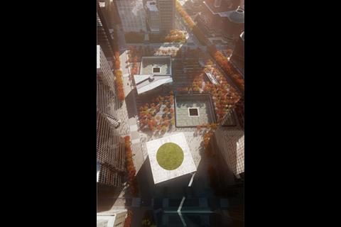 Rex - Perelman Performing Arts Centre - birdseye